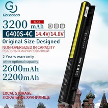 노트북배터리호환용새로운 배터리 Lenovo L12L4A02 L12L4E01 L12M4A02 L12S4A02 L12S4A02 L12S4E01 G40-45, 03 2600 미리암페르하우어