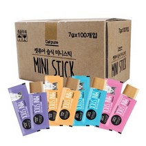 캣퓨어 미니스틱 7g(100개묶음), 참치와 등푸른생선, 본상품선택