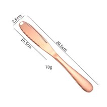스테인레스 스틸 버터 커터 나이프 크림 나이프 서양 빵 잼 나이프 치즈 스프레더기구 주방 액세서리, 하나, 03