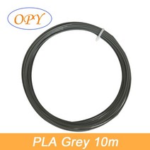 3d 인쇄 펜 소재 샤인 우드 대리석 실크 골드 필라멘트 10 m 1.75mm rohs fdm 인상적인 질량 열가소성 터프 스레드, [28] PLA Grey 10m