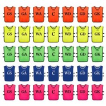 최적가 굿팩토리 스타 넷볼 팀조끼 세트 1팀당 7벌 넷볼 스포츠 유니폼 가성비 최고구매