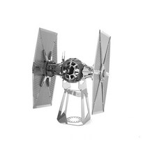 3D 메탈퍼즐 조립퍼즐 스타 워즈 직소 밀레니엄 팔콘 r2d2 bb 8 어셈블리 모델 키트 장난감, 퍼스트 오더 넥타이