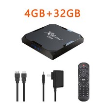 미디어플레이어 멀티미디어 미디어 휴대용 셋톱박스, 영국 플러그, 4G 32G 일반 원격