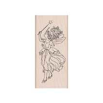Hero Arts H6330 우드 스탬프 페어리 퀸