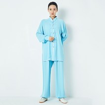 태극권옷 주짓수 무술 공연복 여성 수련 도복세트