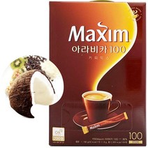 코코넛 오일 커피믹스 100스틱 아라비카 항산화 중쇄지방산 함유 커피