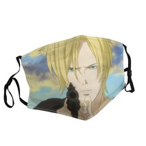Banana Fish-1 성인용 인쇄 마스크 일본 만화 영화 방진 빨 조절 가능