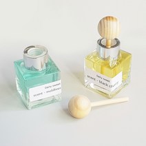 차량용디퓨저 차방향제 실내 화장실 아로마디퓨저 데일리스윗 큐브 50ml 우드볼디퓨저, 오렌지자몽