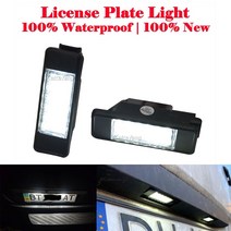 접는자전거 접히는자전거 접이식미니벨로 2 조각 오류 무료 LED 번호판 빛 메르세데스 벤츠 Viano W906 Sprinte 2006-2016 Vito W639 2003-2015