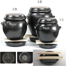 소금 간수 숨쉬는 항아리 옹기 SET 1호 2호 3호 10kg 20kg 30kg 소 중 대, 5개