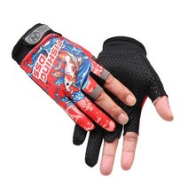 빌드온 낚시 장갑 레드