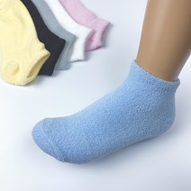 발목 단목 편한 수면 양말 국산 여성 고급 보온 수족냉증 플리스 뜨기 두툼 세트