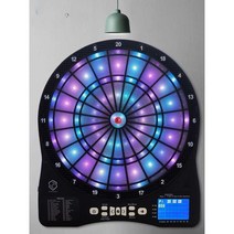 다트 비트 홈파티 다트판 자동 채점기 실내 오락 게임, 그린 + 다트 6개