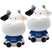 포포팬시 할수있 소 저금통, 네이비, 2개