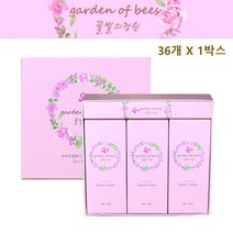 아카시아 꿀 스틱 허니스틱 국산 지리산 토종 천연 벌꿀 자연 숙성꿀 답례품 선물 세트 셋트 일회용 포장 스틱형 국내산, 1박스, 36개