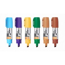 아트펜 8mm 사각닙 POP아트 선명한 매직펜 POP펜 사무, 레드