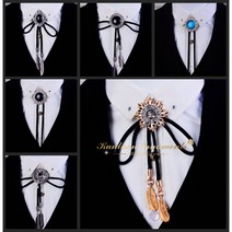 볼로타이 타이슬링 줄 끈 슬링 로프 타이 넥타이 레트로 복고풍