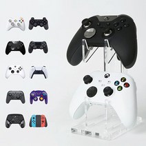 듀얼센스 듀얼쇼크 프로콘 엑스박스 엑박 XBOX 게임 패드 컨트롤러 아크릴 거치대 스탠드, 1개