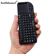 포토샵키보드 캐드 엑셀 매크로 한손 키보드 무선 2.4g rf klawiatura 3 in1 handheld with touchpad mouse for pc notebook, 영어, 흰색 백라이트