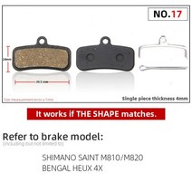 벤츠브레이크패드 세트 4p 수입차 BMW 아우디 shimano sram avid hayes magura사의 자전거 액세서리에 자전거 디스크 10쌍(20장) 사용, 851