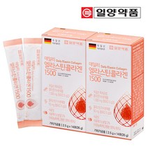 일양약품 엘라스틴 저분자 콜라겐 펩타이드 2박스 (28포), 단품, 단품