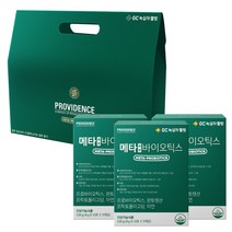 GC녹십자웰빙 프로비던스 메타프로바이오틱스 유산균 3개입 선물세트, 1개