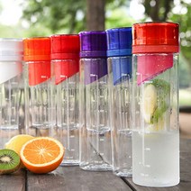 알럽하우스 트라이탄 후르츠 워터보틀 텀블러 700ml, 상세설명 참조, 트로피칼레드