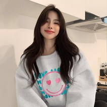 [자체제작] 러빗 프린팅 맨투맨
