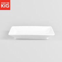 로코 하이본 도자기 행7직사각접시 백색 도자기접시 레스토랑접시 카페접시 한정식