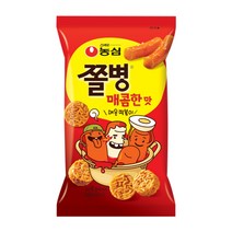 농심 쫄병스낵 매콤한맛, 82g, 30개