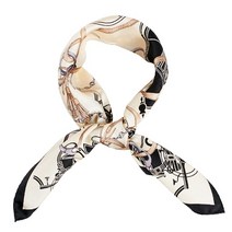 엘르 마차라인 실크 미니스카프 SE831S301