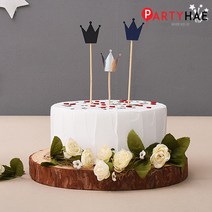 파티해 파티 케이크 토퍼&픽, E14_페이퍼데코픽(공주)