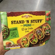올드 엘 파소 스탠드 앤 스터프 미니 또띠아 145gx2개 Old El Paso Stand n Stuff Mini Tortillas, 145g, 2개