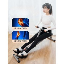 로잉머신 추천 접이식 가정용 소형 전신운동, 저항 조절 10단계 /LCD화면없음/와이드트랙
