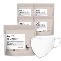 오가트 깨끗한 마스크 KF94 새부리형 대형, 오가트 깨끗한마스크 KF94 새부리형 화이트 100매