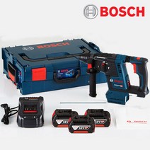 보쉬 충전 드릴 전동 공구 GBH 18V-26C 배터리 3개, MODEL:보쉬_GBH_18V-26_세트