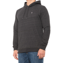 Volcom 볼컴 볼콤 후드 남성 사이즈 미디엄 스페클드 블랙 포먼 플리스 스웨트셔츠 후드티 426394