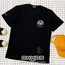 심플반팔티셔츠 20 여름 피질 십자가 범 문 이니셜 자수 플라워 프린팅 커플 t셔츠 순 핫 저고리 1465688110
