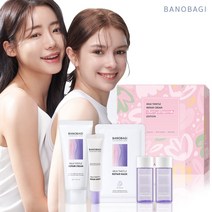 바노바기 벚꽃에디션 5종 (크림/세럼/토너/마스크팩) 밀크씨슬 리페어 세트/ 봄 화장품/ 독일더마테스트/ 저자극 순한 화장품 선물 세트, 1개