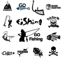 컷팅 낚시스티커 방수 로고스티커 데칼 다이와, 레드, 1