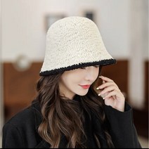 YONA 사계절 벙거지모자 니트 버킷햇