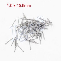맞춤핀 강철 1mm x 500mm 장부촉 핀 158 개