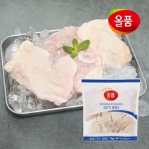 올품 닭다리살정육 IQF 3kg 1kg X 3봉 냉동, 없음