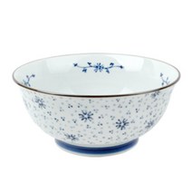 업소용주방용품도자기 꽃 면기 (일제마호-1)업소용 주방용품