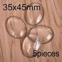 악세사리 부자재 DIY 라운드 타원형 사각형 하트 눈물 투명 카보 숑 플랫 백 투명