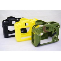 D7000 카메라 가방 실리콘 고무 보호 바디 커버 케이스 스킨 니콘 호환 DSLR, 01 Black