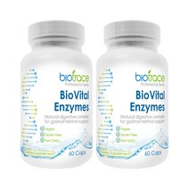 바이오트레이스 (BIOTRACE) 바이오 바이탈 엔자임 60 캡슐 X 2개, 120캡슐, 1세트