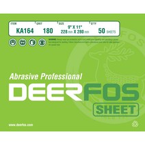 천사포 목공용 디어포스 천샌딩페이퍼 KA164 80방부터 400방, 400방 1권(50장), 400개