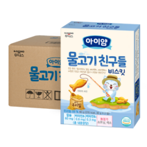 일동후디스 아이얌 물고기 친구들 비스킷 30g x 2p, 90개