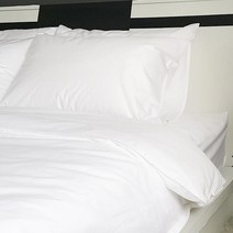 호텔베개커버 고밀도 80수 400T White
